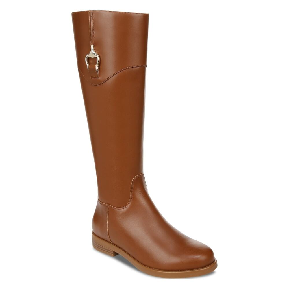 Giani Bernini Women's Sandraa Memory Foam Knee-High Riding Boots – Size 5.5M